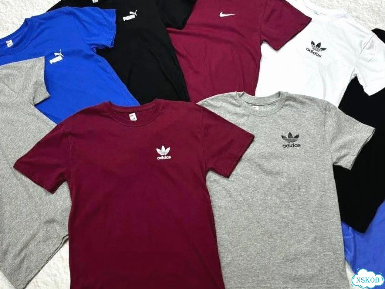 Футболка Adidas хлопок фото 2