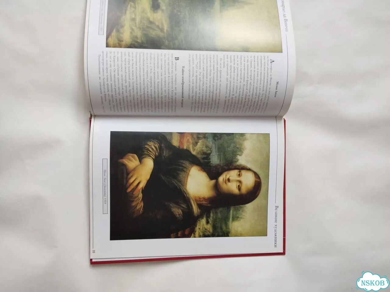 Книга искусство и живопись Леонардо да Винчи фото 3