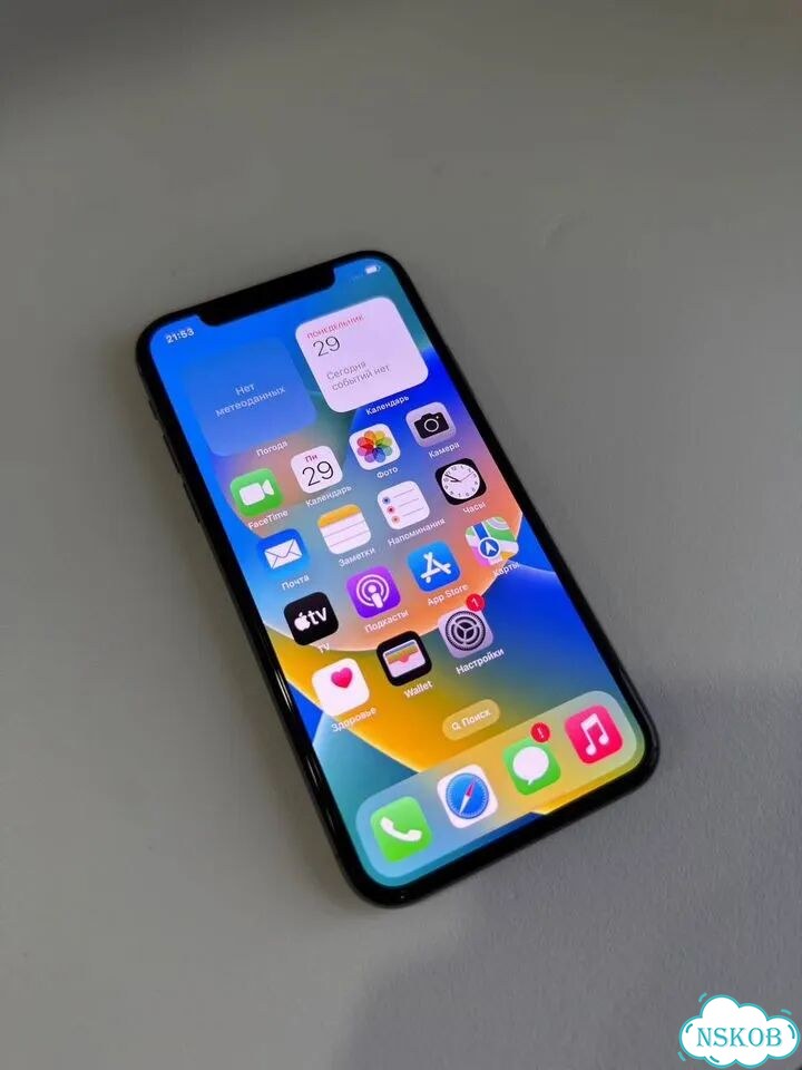 iPhone X, 64 ГБ, 1 SIM фото 1