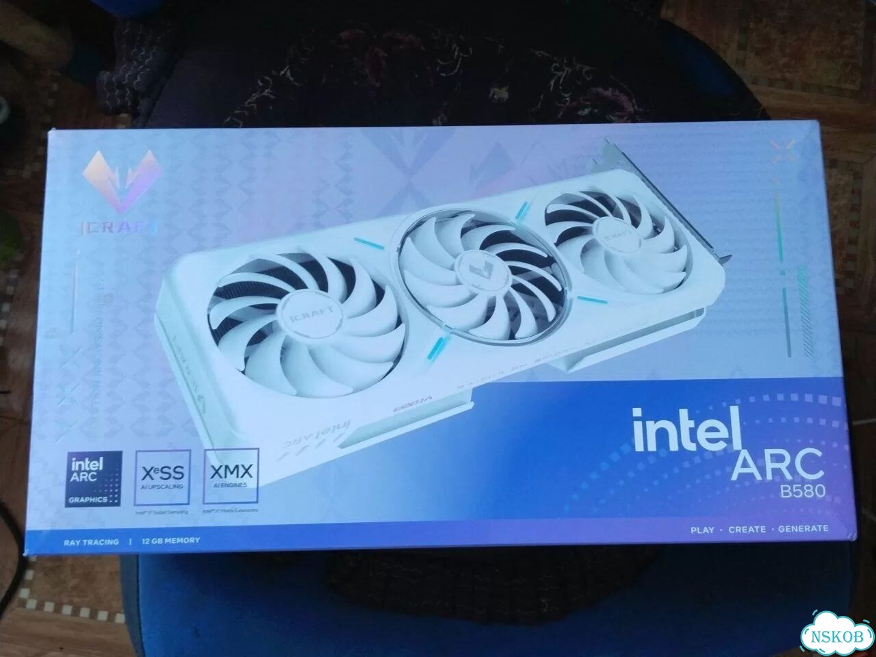 Arc b580 12gb, maxsun icraft фото 2