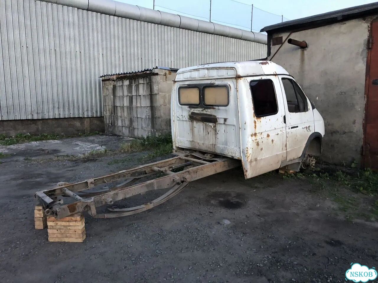 Рама на газель удлиненная фото 1