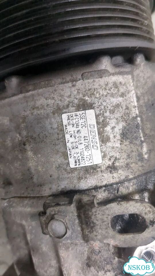Компрессор кондиционера Toyota RAV 4 фото 3