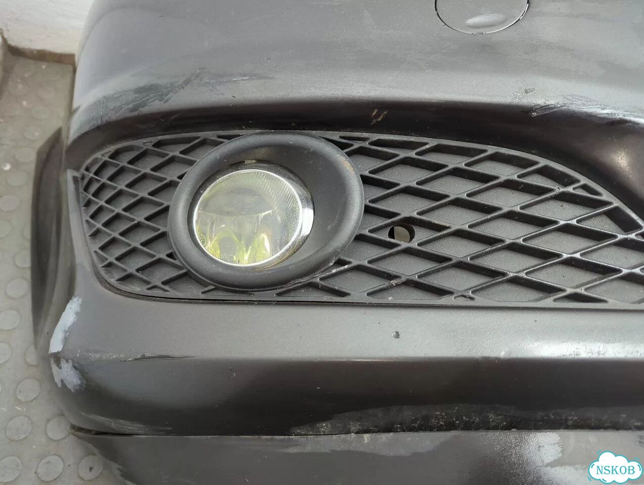 Бампер передний Opel Astra H фото 6