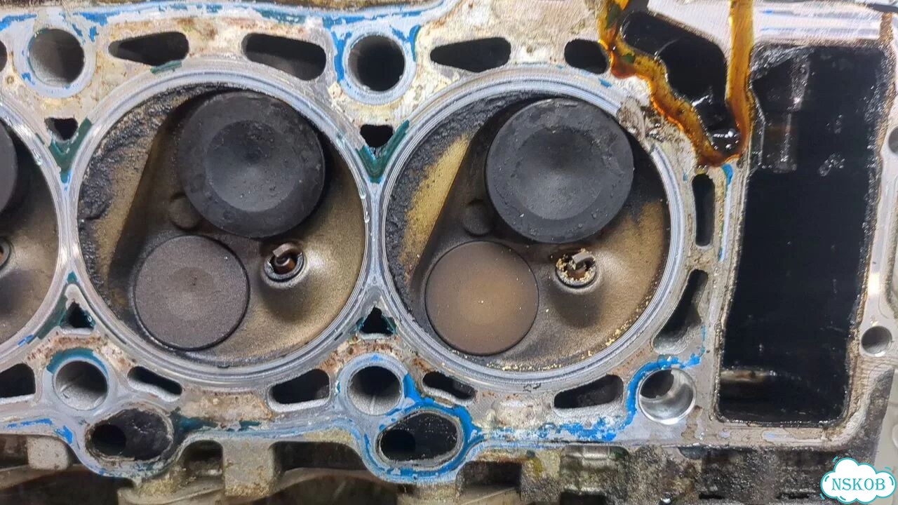 Головка блока (ГБЦ) Mercedes A W169 M266.920 фото 9