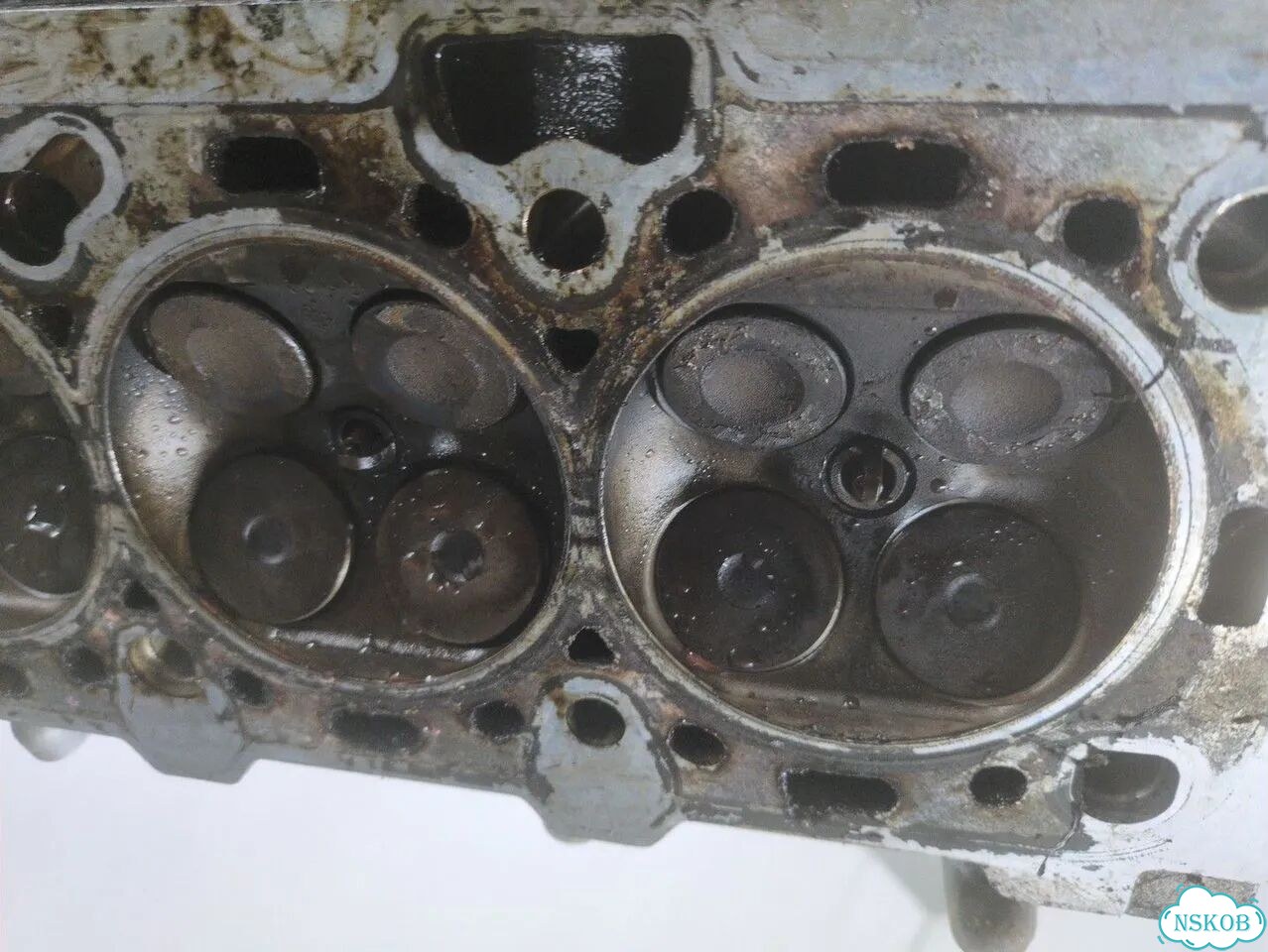Головка блока (ГБЦ) Opel Astra H Z18XER фото 7