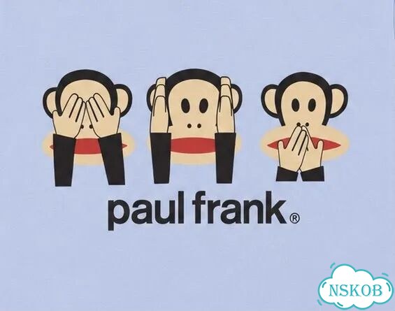 Футболка женская paul frank голубая фото 2