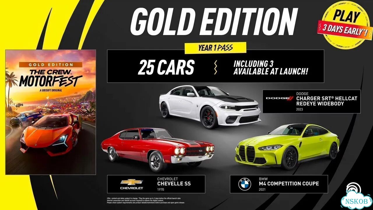 The Crew Motorfest Gold Edition PS4/PS5 RUS фото 2