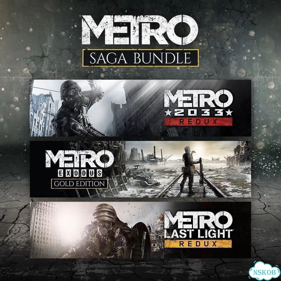 Metro Saga Bundle 3 Игры Для PS4/PS5 На Русском фото 1