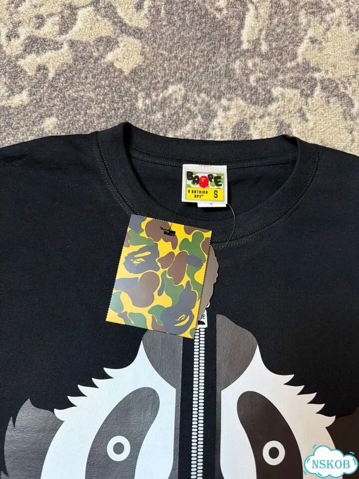 Футболка bape panda фото 5