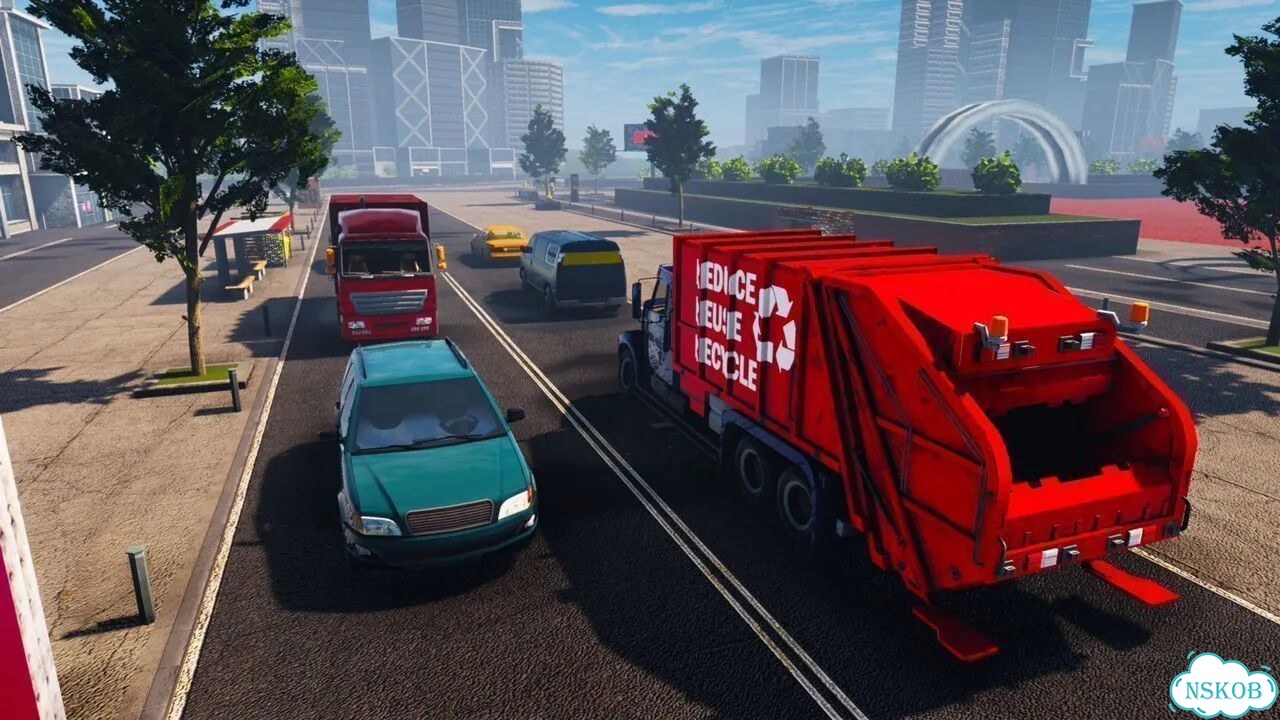 Euro Truck Sim Driver Simulator 24 Garbage PS4/PS5 фото 3