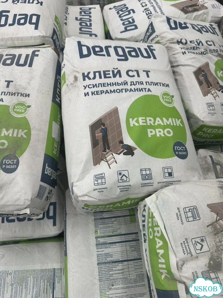 Bergauf keramik pro клей для плитки фото 1
