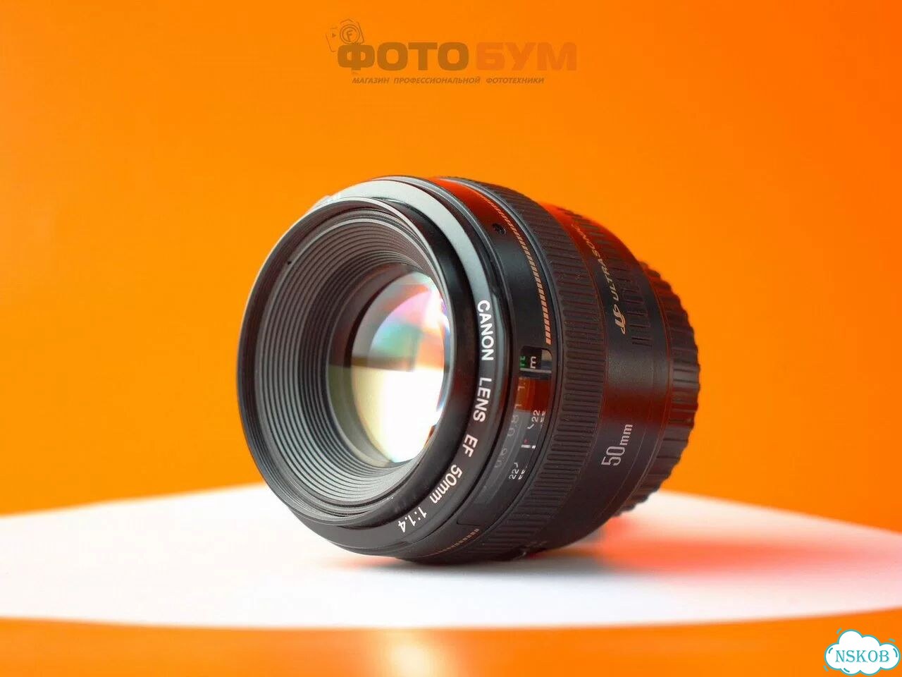 Объектив Canon EF 50mm f1.4 фото 1