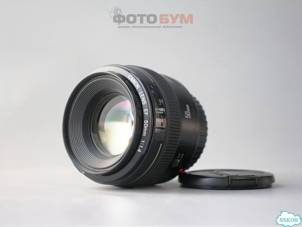 Объектив Canon EF 50mm f1.4 фото 2