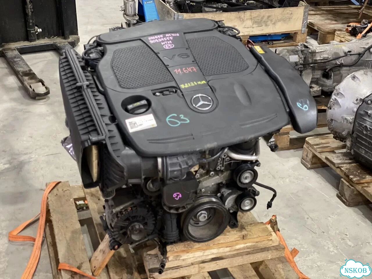Двигатель Mercedes ML350 3.5 V6 M276 (276.955) фото 2