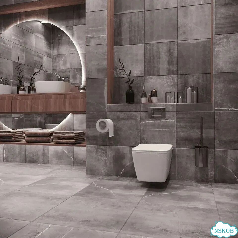 Инсталляция Grohe оружейная сталь и унитаз фото 7