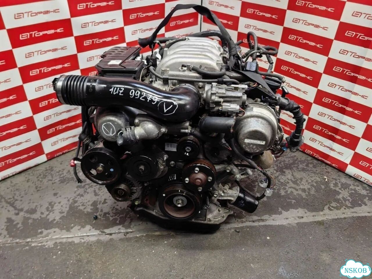 Двигатель toyota celsior, 1UZ FE, кузов UCF20, проверено фото 3