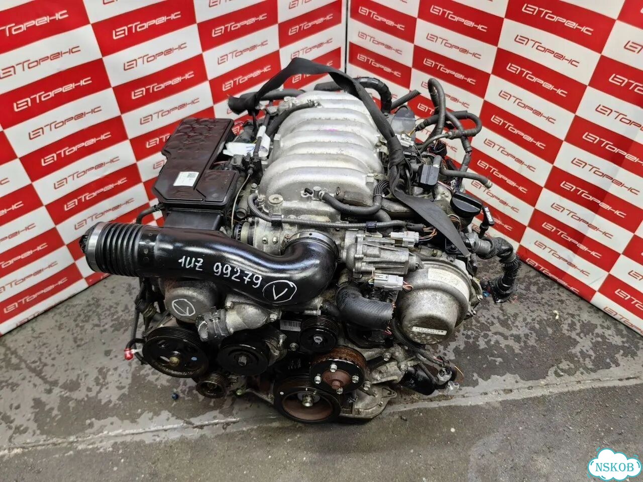 Двигатель toyota celsior, 1UZ FE, кузов UCF20, проверено фото 4