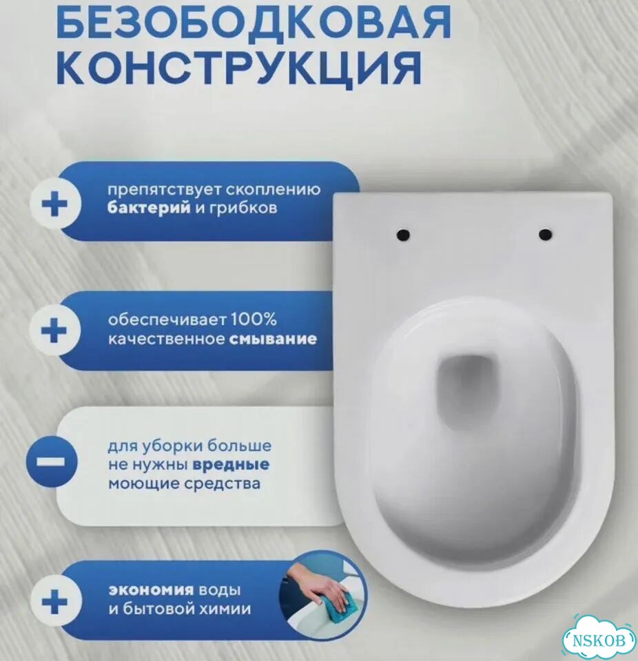 Унитаз подвесной новый фото 3