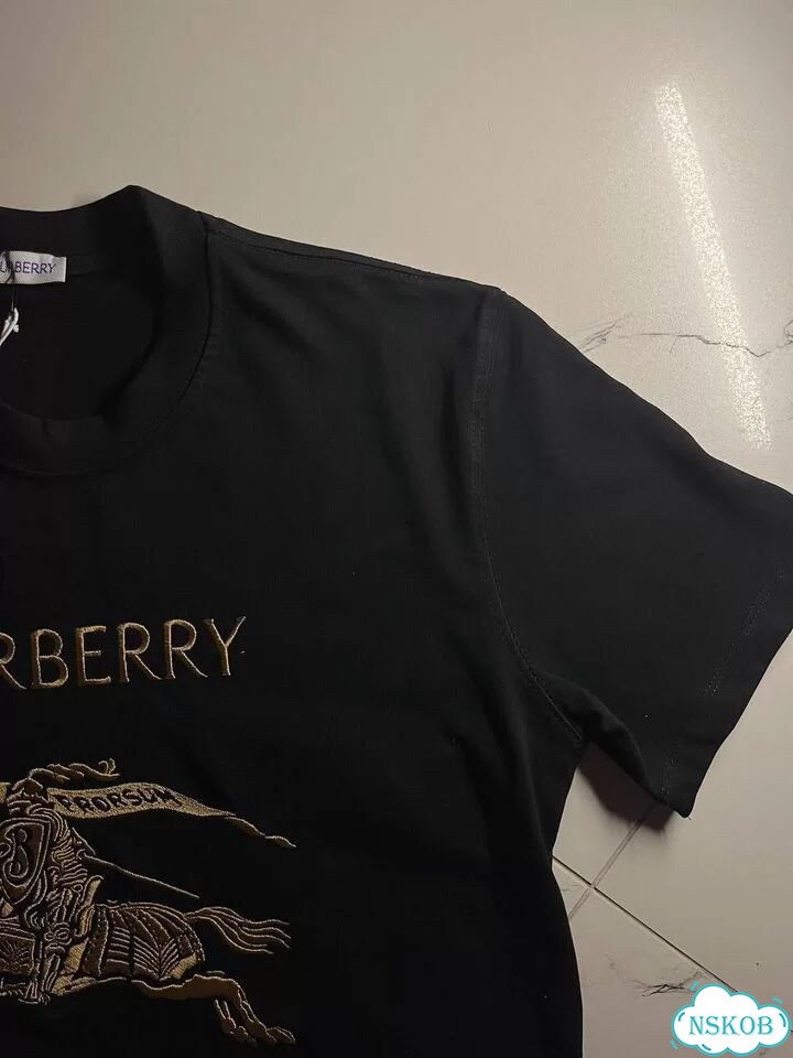 Футболка Burberry с вышивкой фото 3