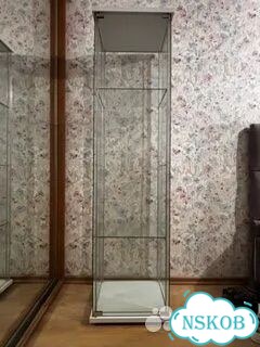 Продам стеклянную ветрину IKEA фото 2