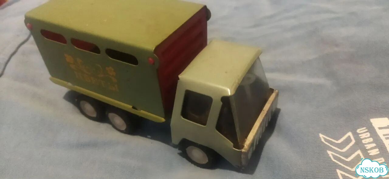 Игрушка СССР машинка. Металл фото 4