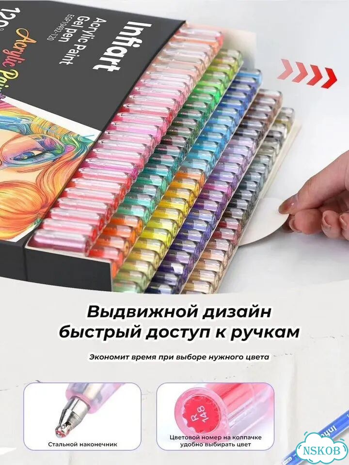 Новые акриловые ручки Infiart фото 3