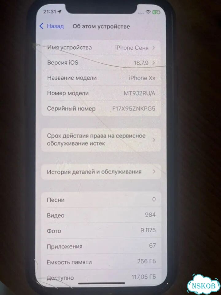 iPhone Xs, 256 ГБ, 1 SIM фото 2