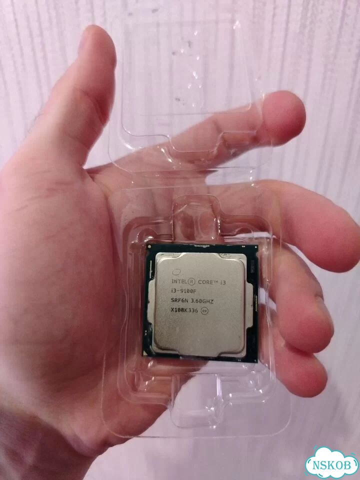 Процессор Intel Core i3 9100f фото 1