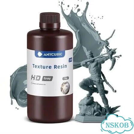 Anycubic Texture Resin HD Gray фото 1