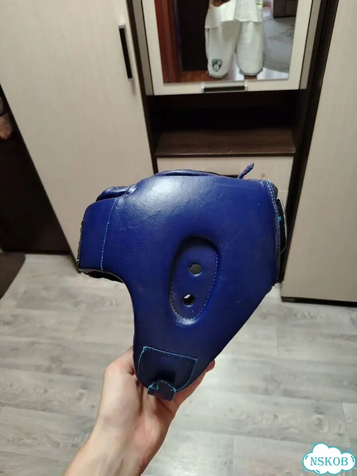 Боксерские перчатки 10 oz clinch и шлем Гренхил фото 9