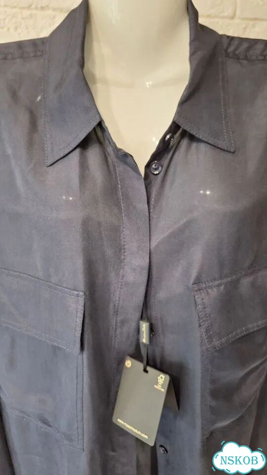 Рубашка Massimo dutti шелк фото 5