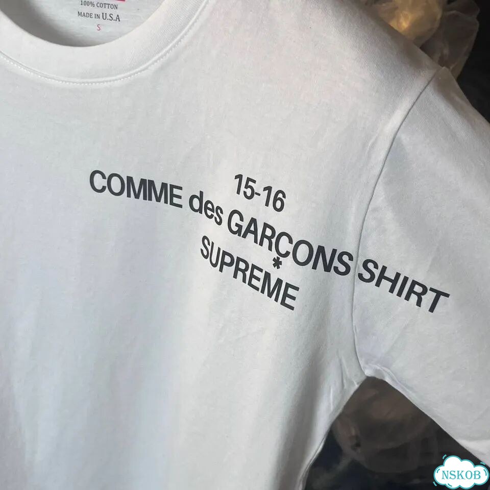Supreme Comme des Garcons лонгслив фото 7
