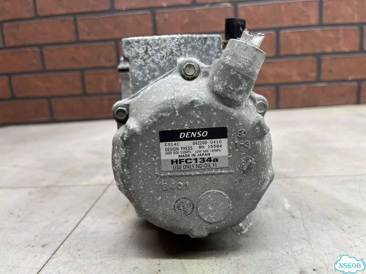 Компрессор кондиционера toyota prius ZVW30 2zrfxe фото 3