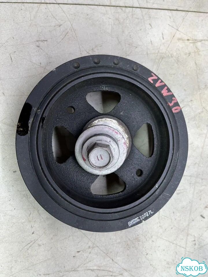 Шкив коленвала toyota prius ZVW30 2zrfxe фото 1