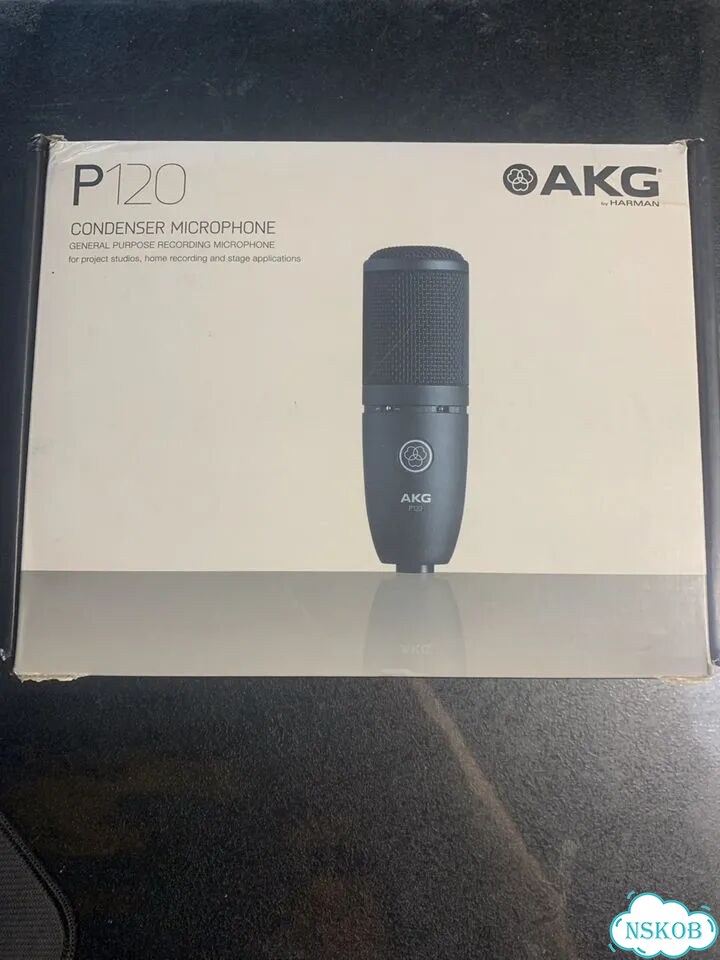 Студийный микрофон akg p120 фото 1