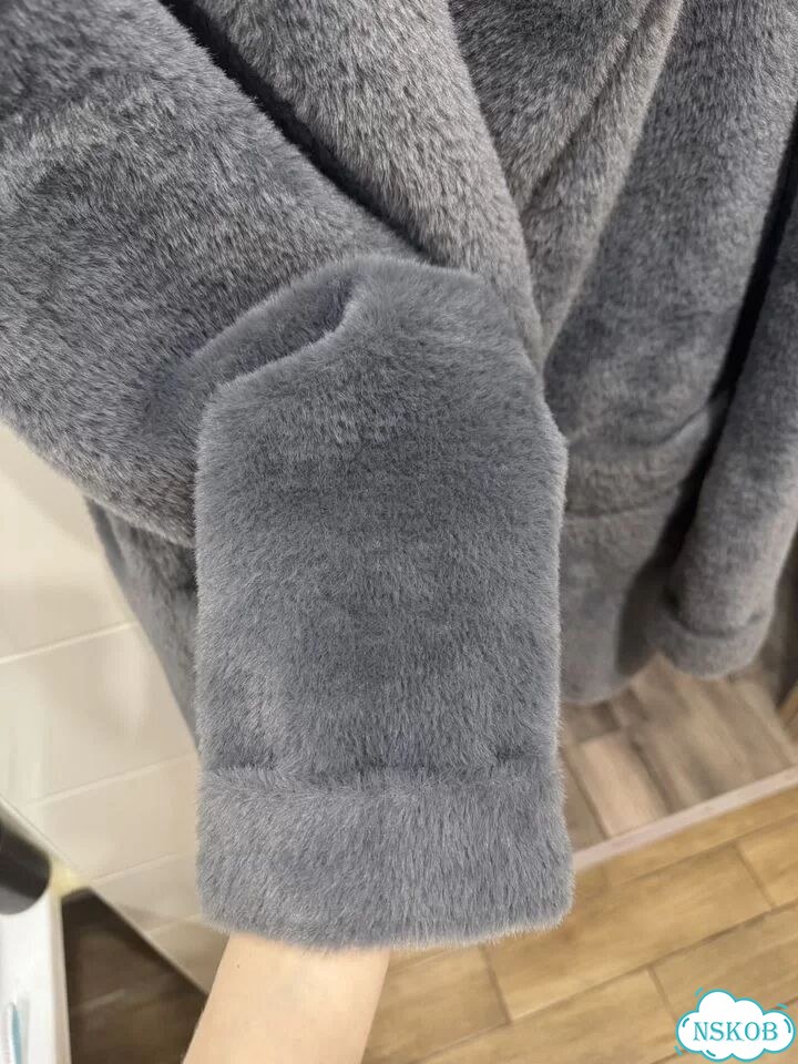 Шуба женская альпака фото 1
