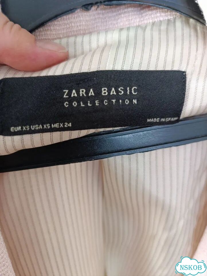 Пиджак жакет твидовый zara женский 42 оригинал фото 5