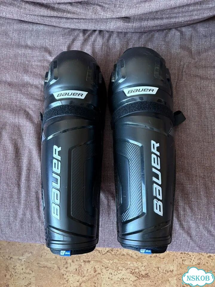 Щитки хоккейные bauer 15 фото 1
