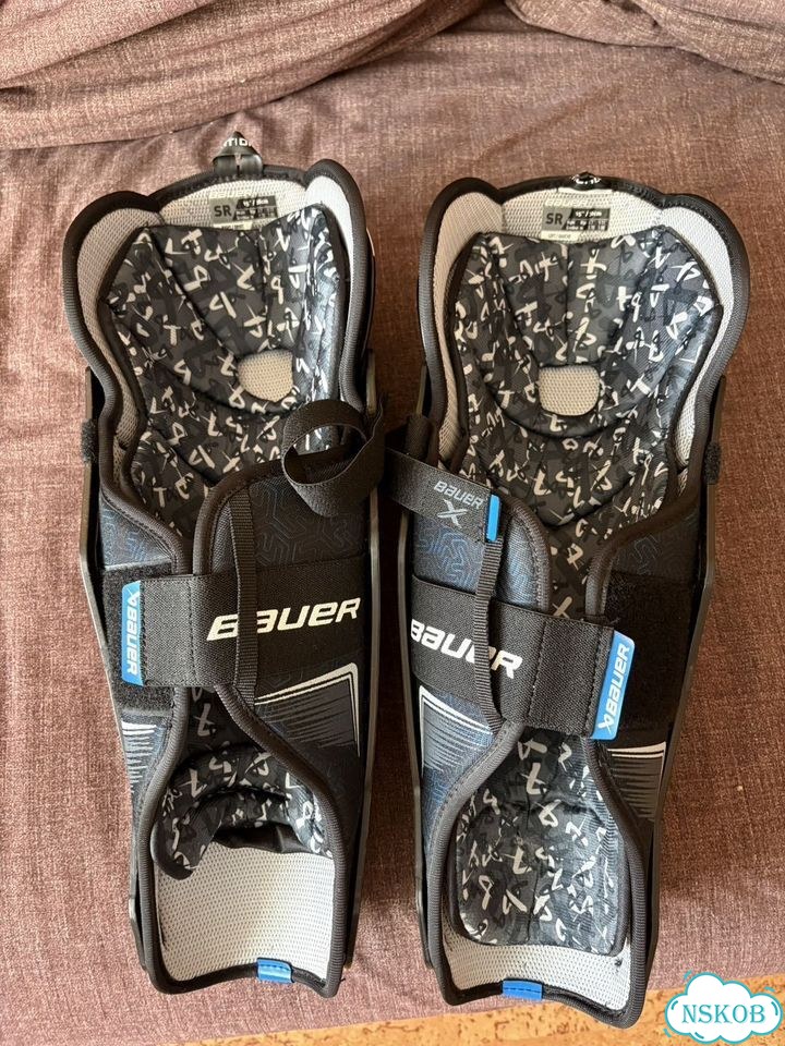 Щитки хоккейные bauer 15 фото 2