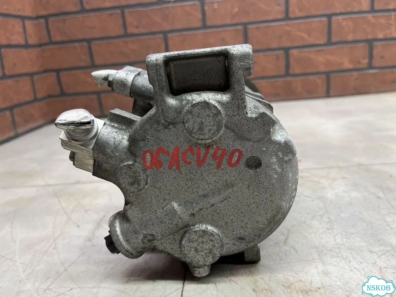 Компрессор кондиционера toyota camry ACV40 2azfe фото 5