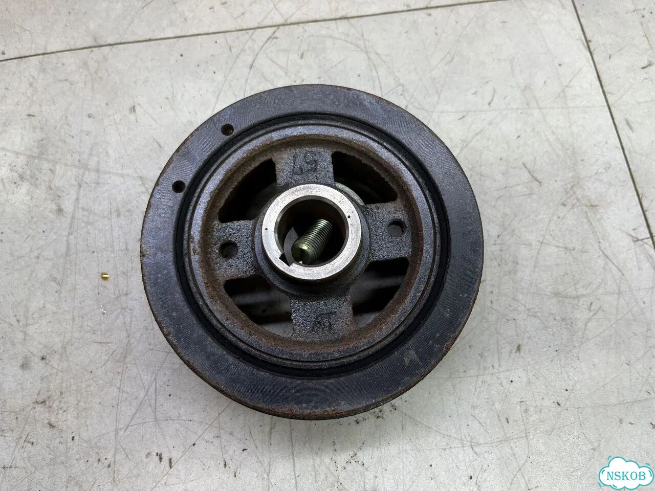 Шкив коленвала toyota corolla spacio AE115N 7AFE фото 2