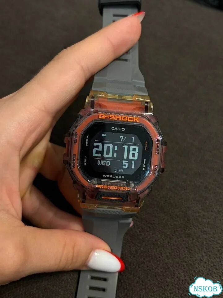 Часы casio g shock gbd 200sm 1a5 фото 1