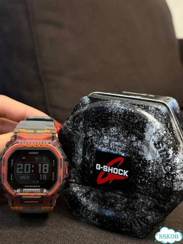 Часы casio g shock gbd 200sm 1a5 фото 6