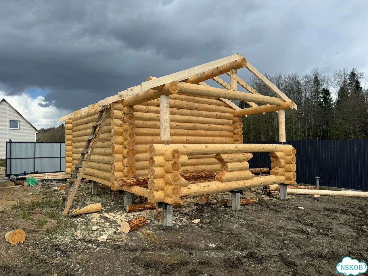 Строительство бань из бруса и сруба под ключ фото 4