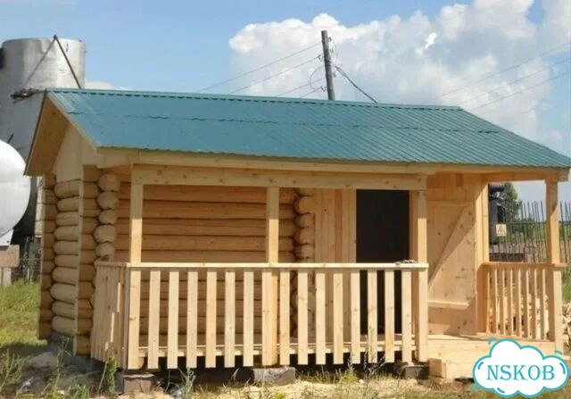 Строительство бань из бруса и сруба под ключ фото 7