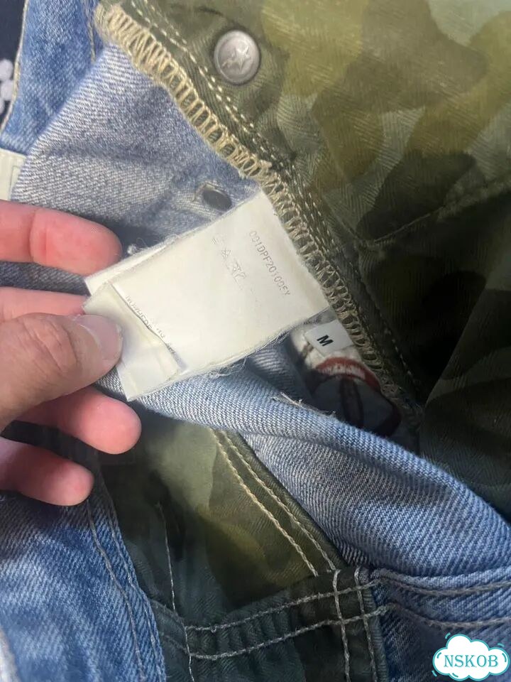Джинсы bape tiger оригинал фото 6