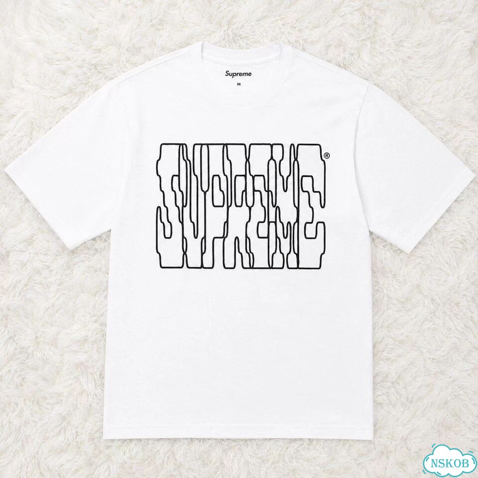 Футболка мужская Supreme белая фото 1