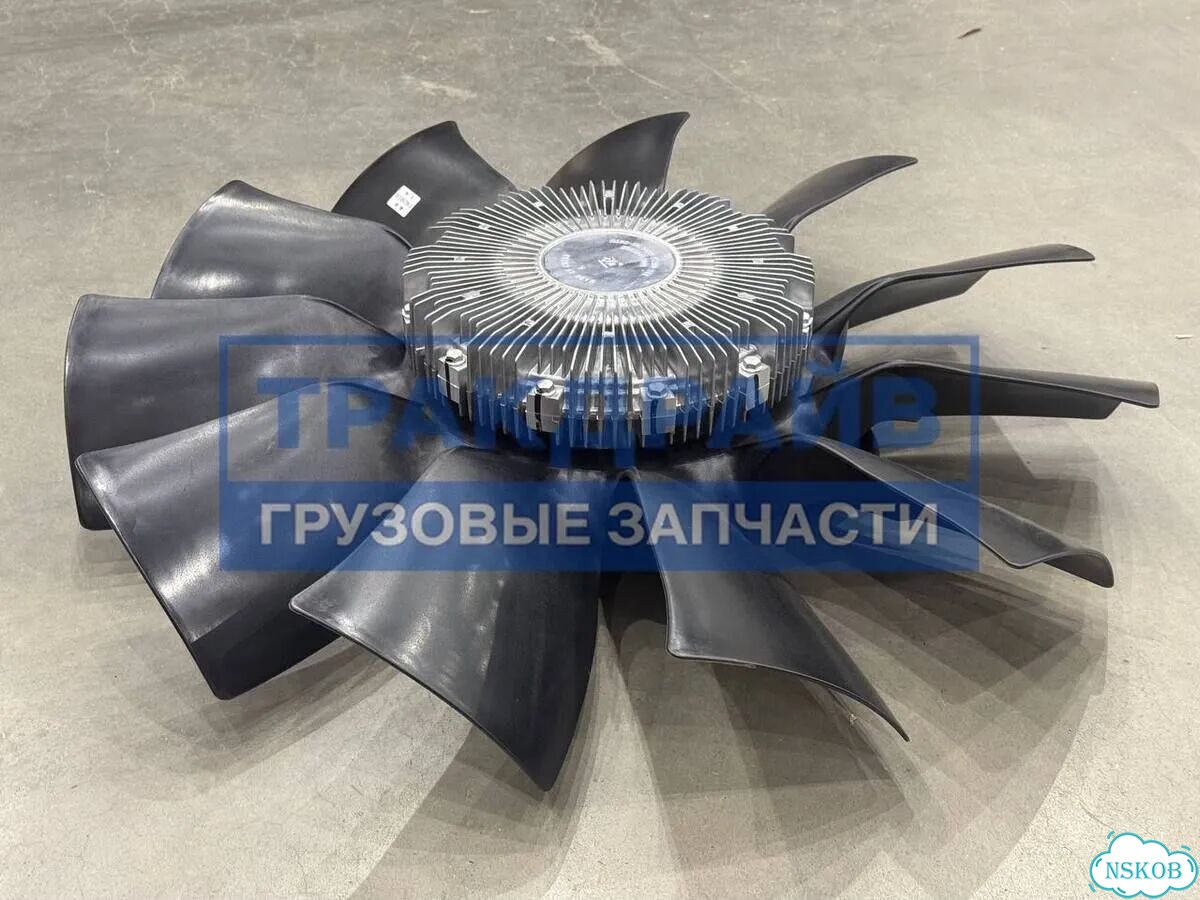 Вискомуфта для Dongfeng GX в сборе с крыльчаткой фото 1