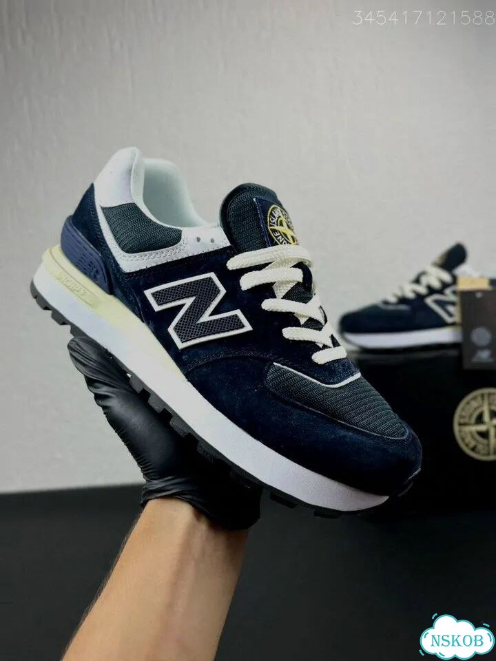 Кроссовки New Balance 574 Stone Island фото 1