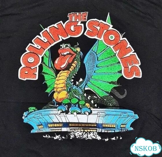 Футболка The rolling stones дракон фото 2